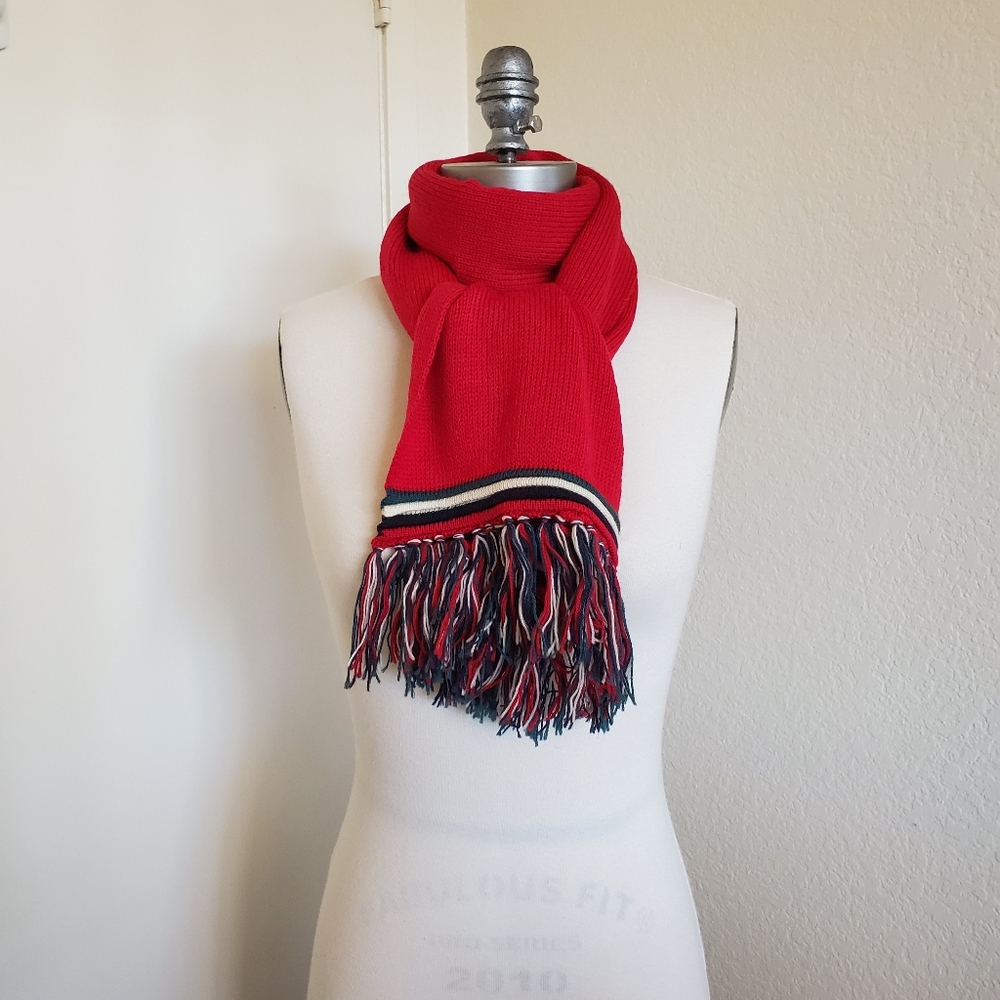 Beautiful scarf in festive colors